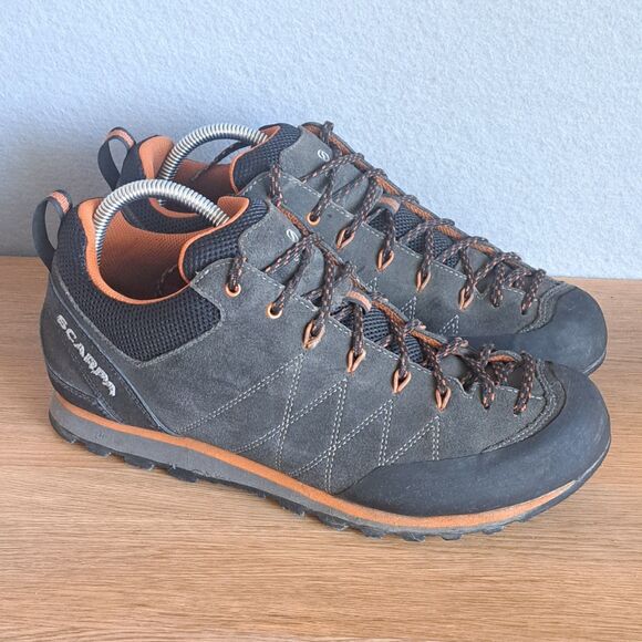Scarpa Crux Men’s 10 / Women’s 11 EU 43 Gray Approach Climbing Shoes Hiking - Picture 1 of 13